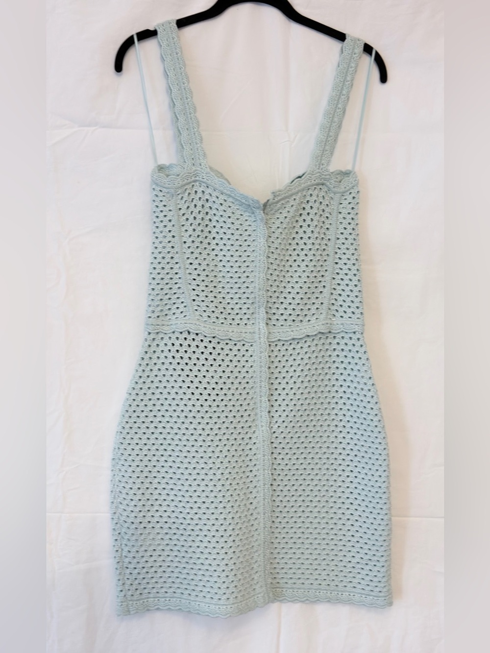Dolce & Gabbana Mint Crochet Bustier Dress - Picture 5 of 11